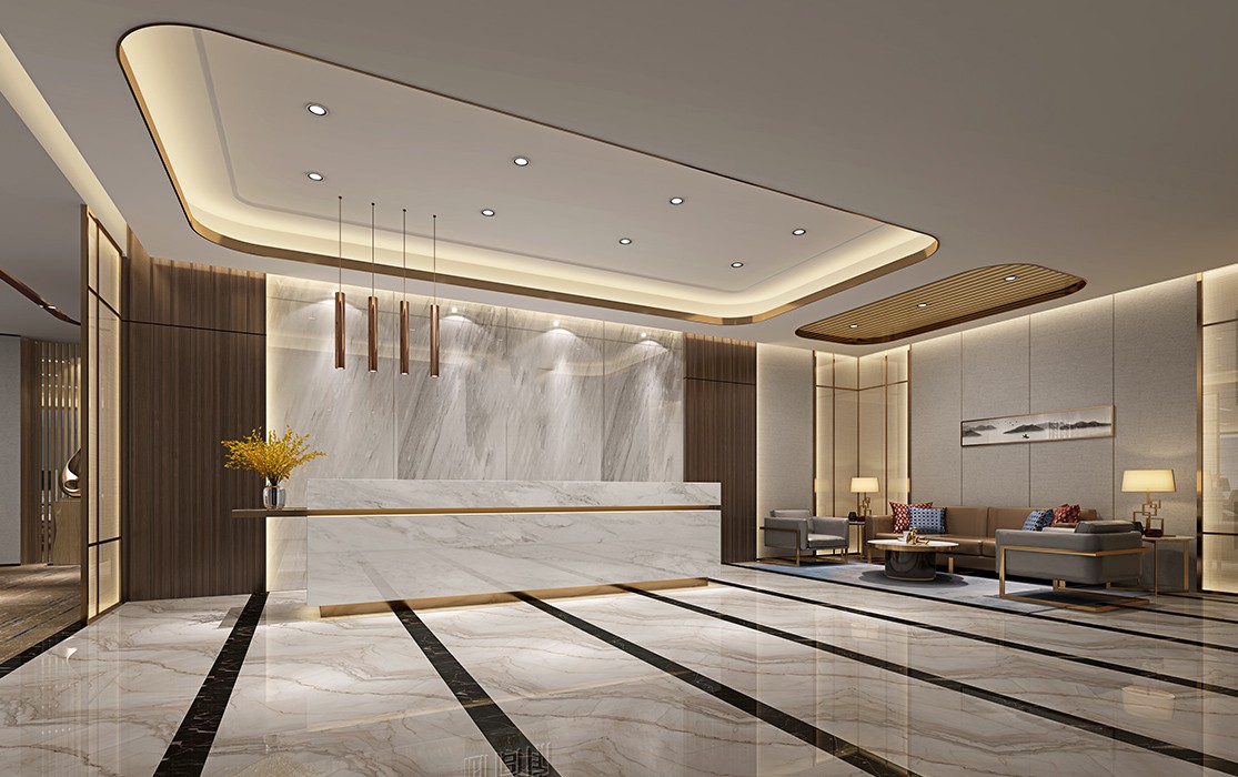 700平郑州企业办公室装修效果图