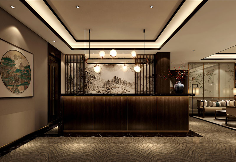570平米足浴SPA会所装修设计效果图