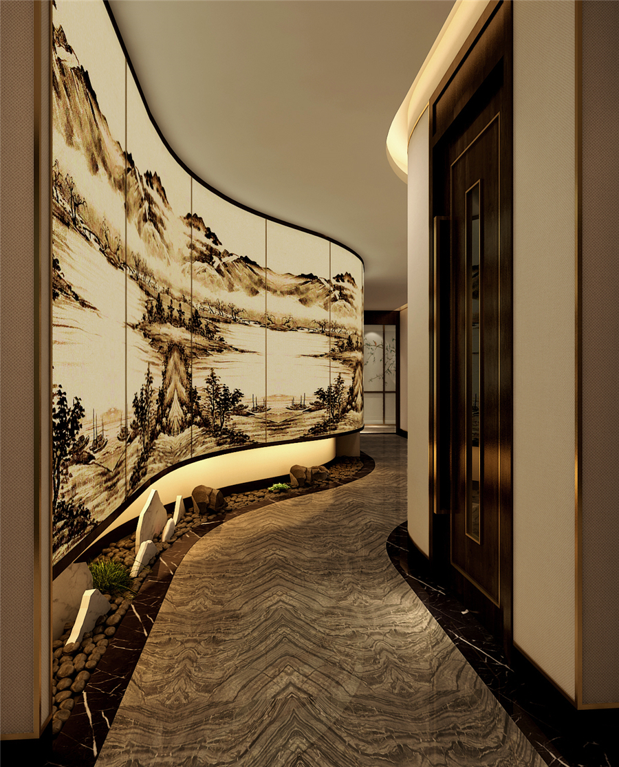 570平米足浴SPA会所装修设计效果图