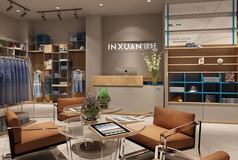 76平米服装店装修设计效果图