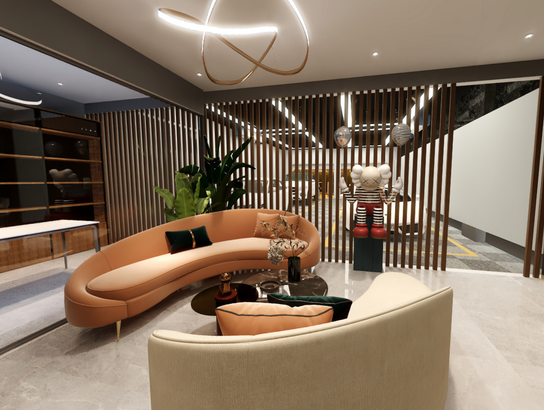 580平米洗车行装修设计效果图