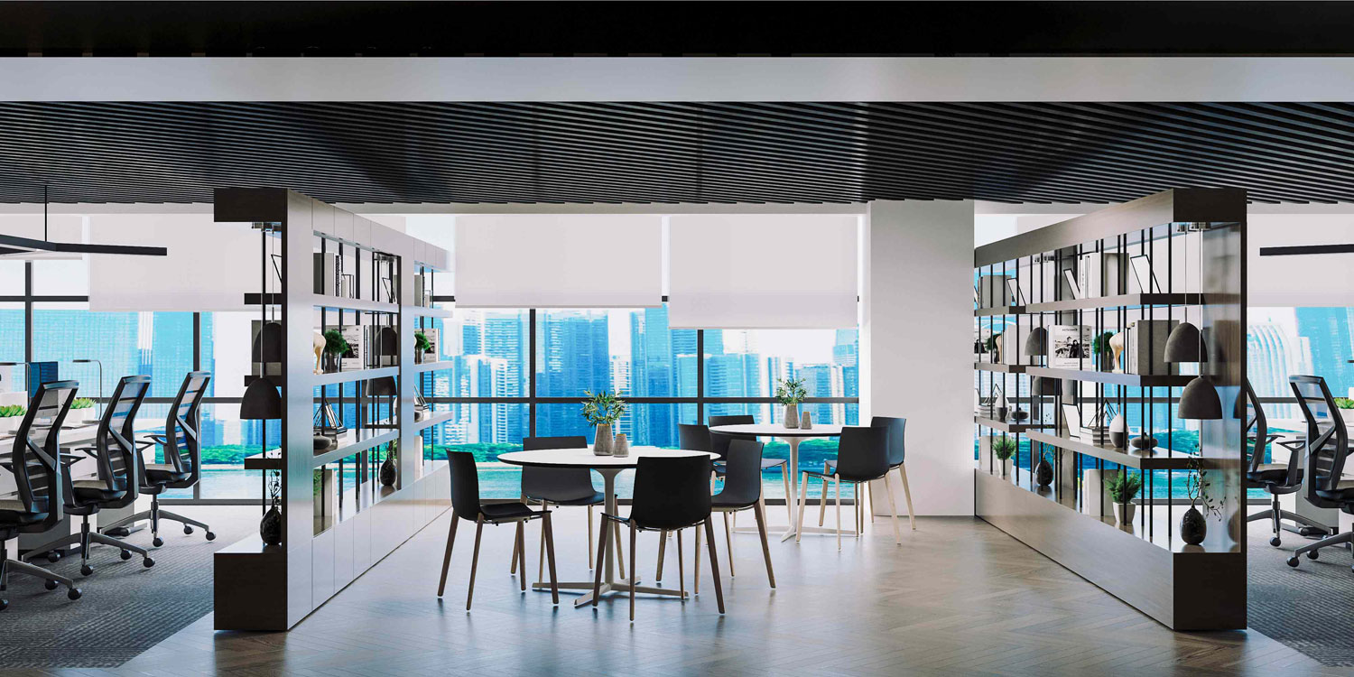 600平郑州办公室装修设计案例