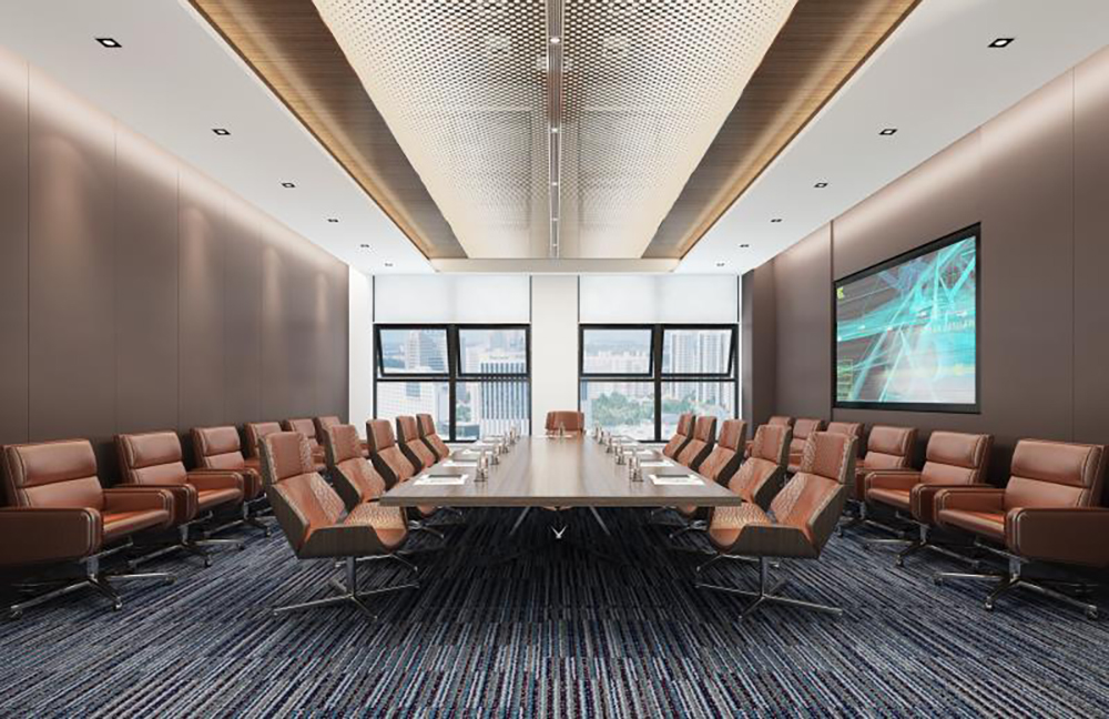 225平米办公室装修设计效果图