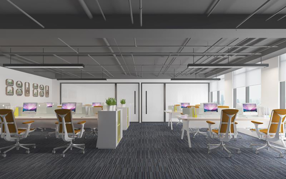 225平米办公室装修设计效果图