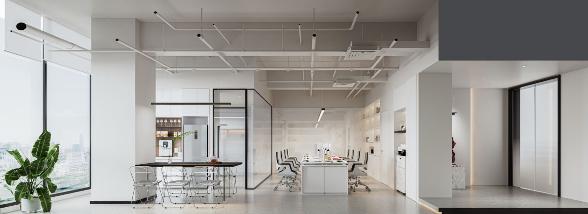 238平米郑州办公室装修设计效果图