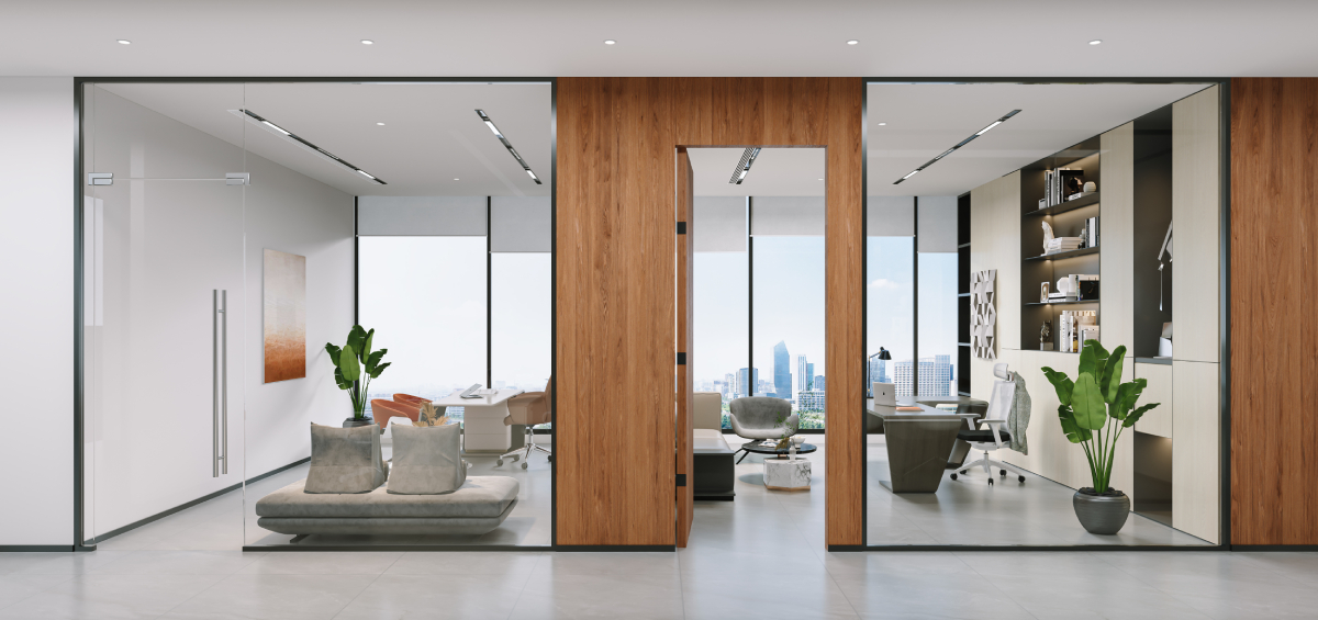 238平米郑州办公室装修设计效果图