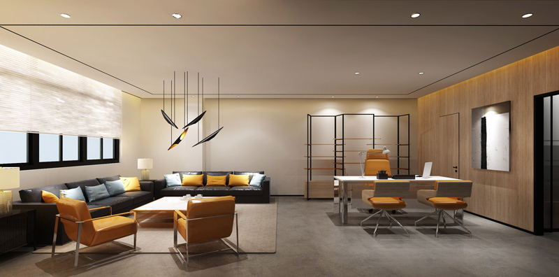 265平米特色艺术办公室设计效果图