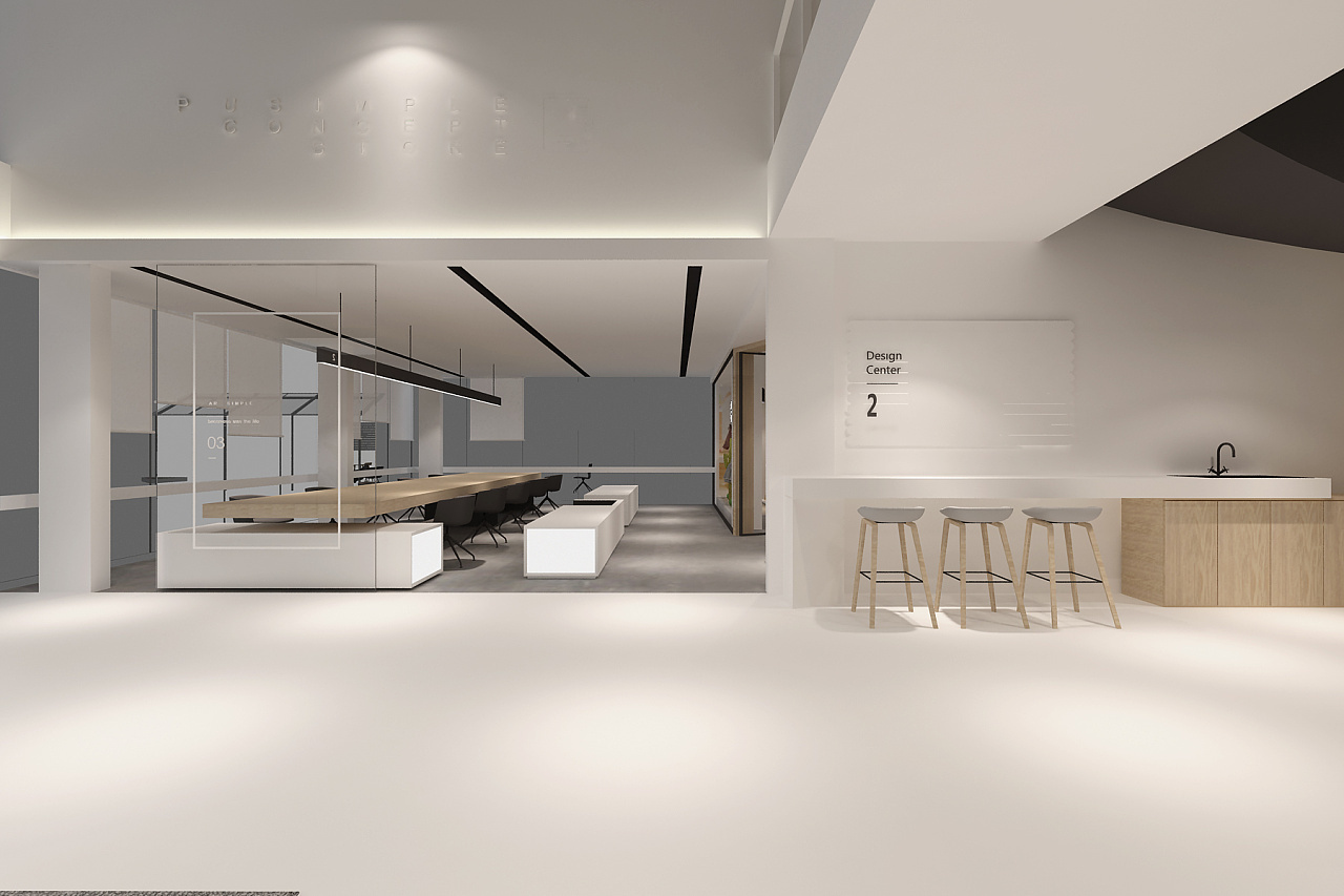 860平米郑州办公楼装修设计效果图