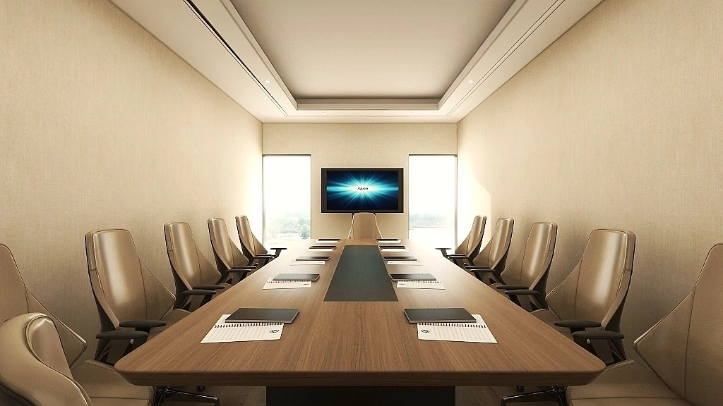 185平米公司办公室装修设计效果图