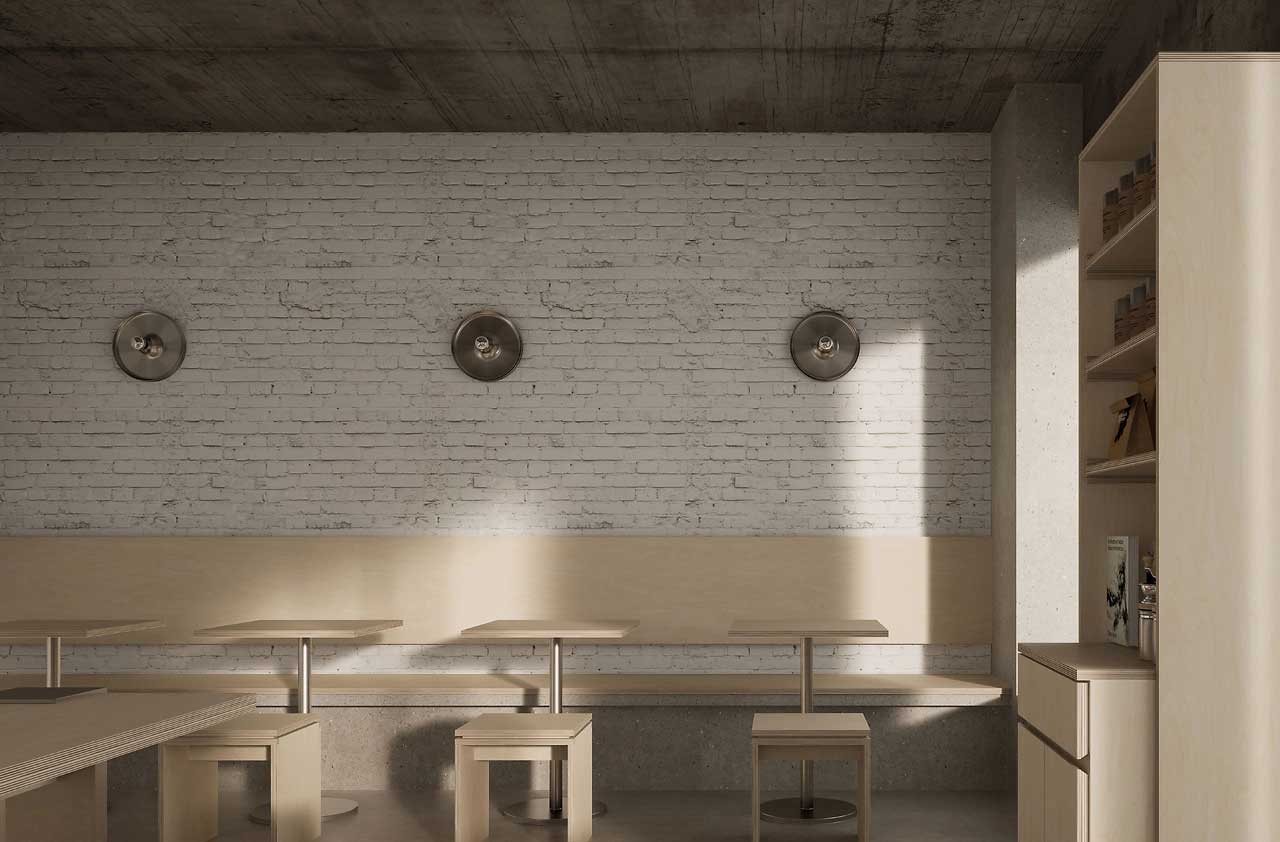 80平米社区咖啡店设计装修效果图