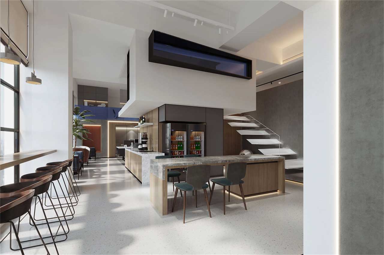 420平米郑州办公室装修设计效果图