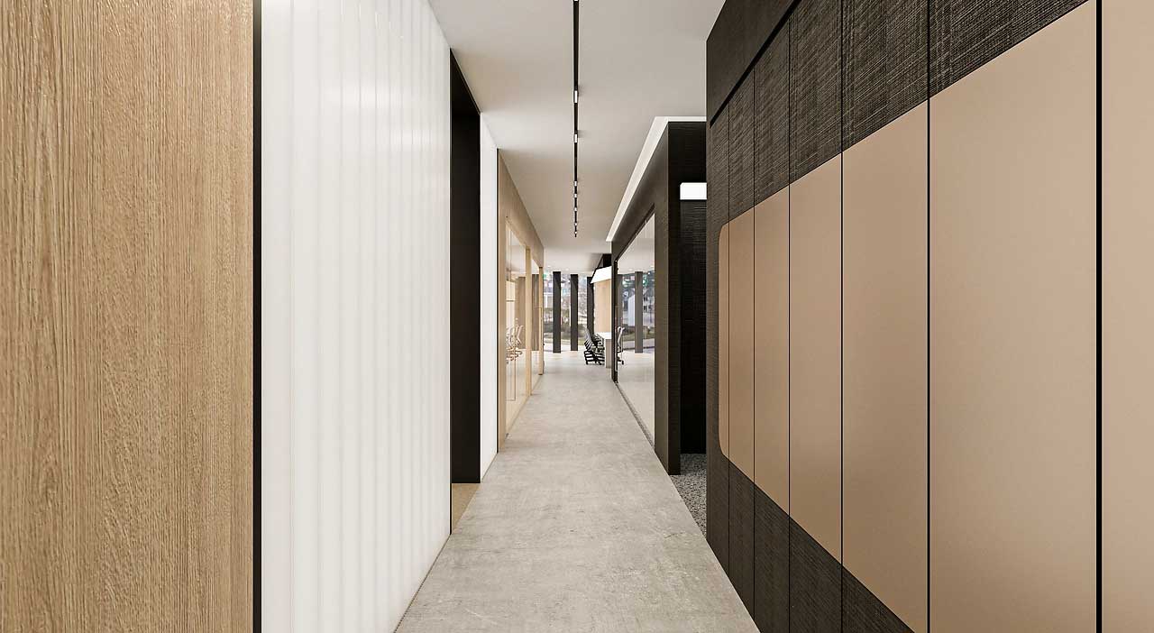 700平郑州办公室设计装修效果图