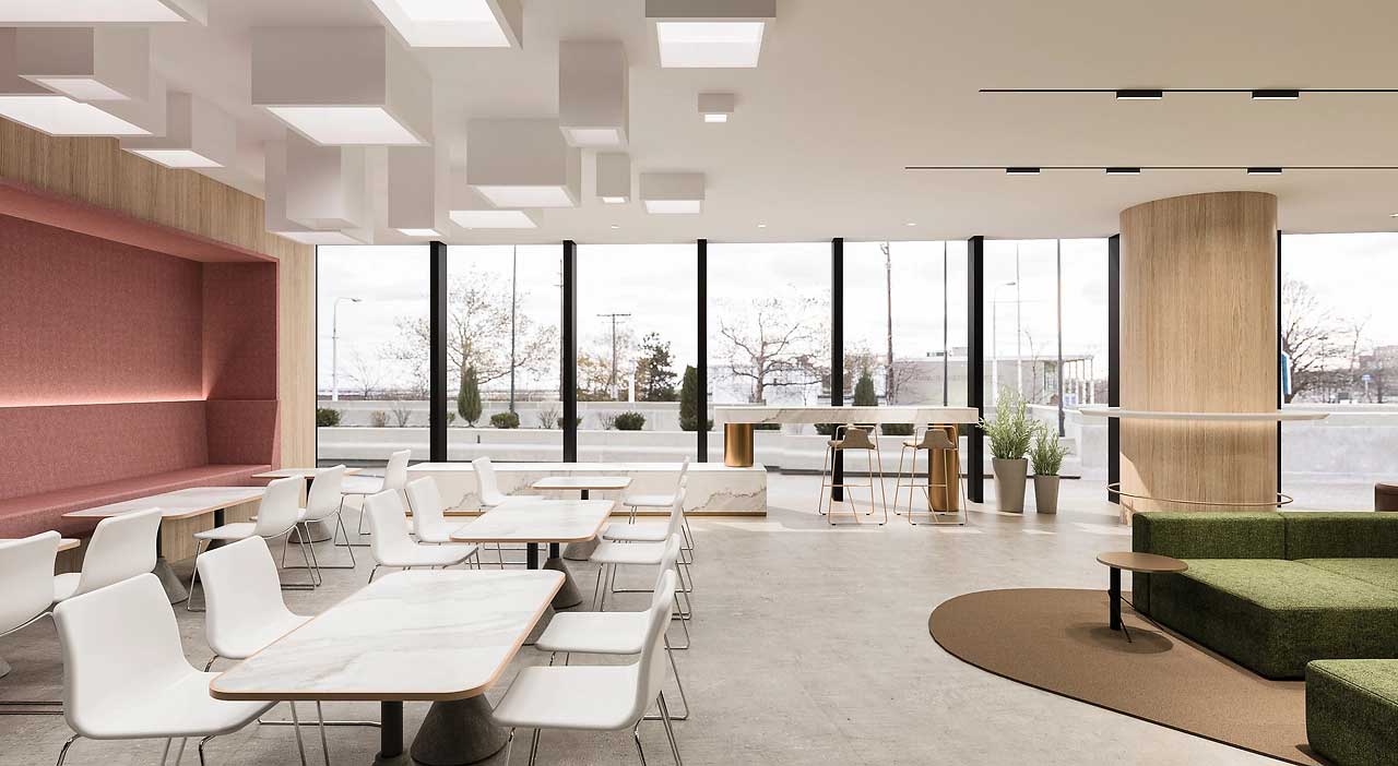 700平郑州办公室设计装修效果图