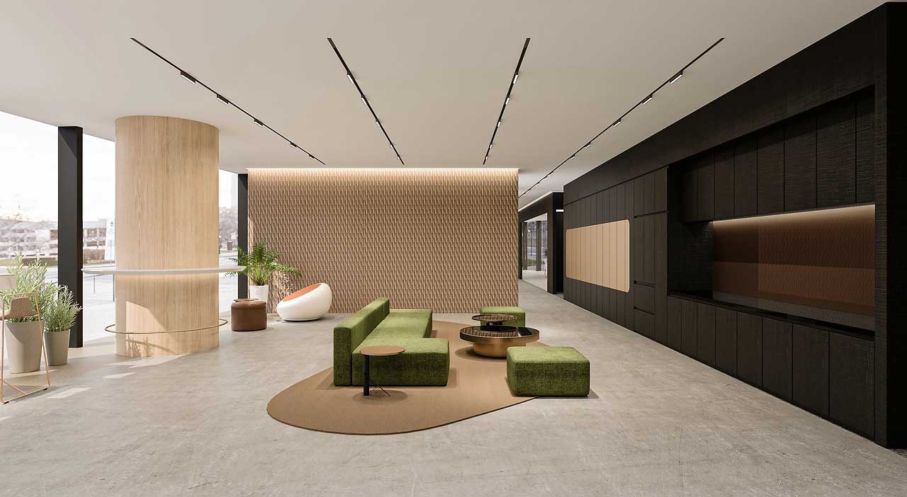 700平郑州办公室设计装修效果图