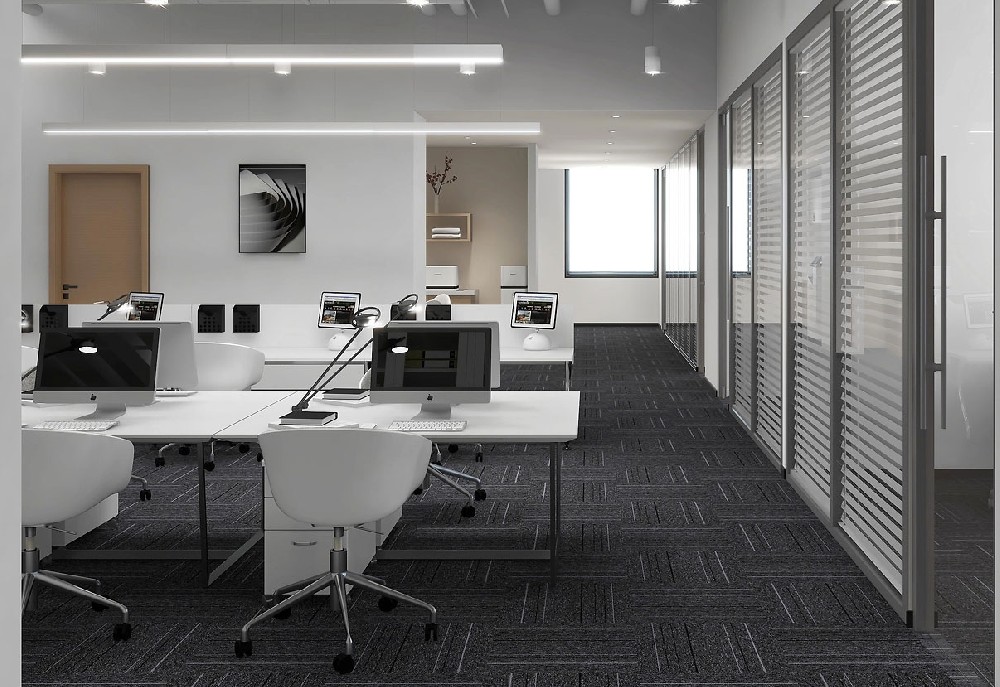 115平米郑州办公室装修设计效果图