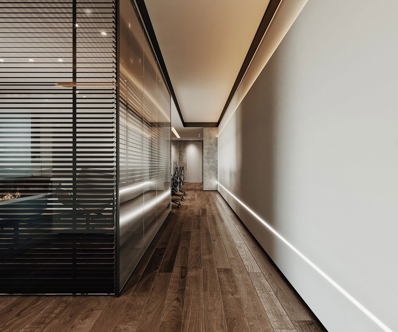 180平米郑州办公室设计装修效果图