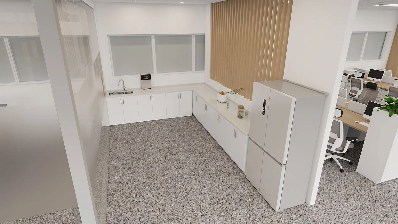 258平米新密办公室设计装修效果图鉴赏