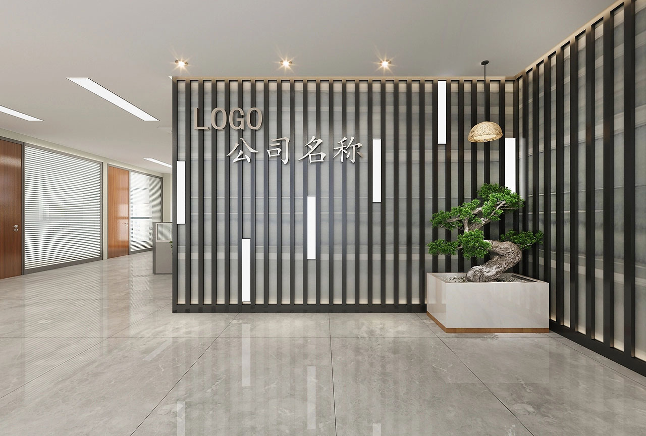 185平米简约时尚办公室装修设计效果图