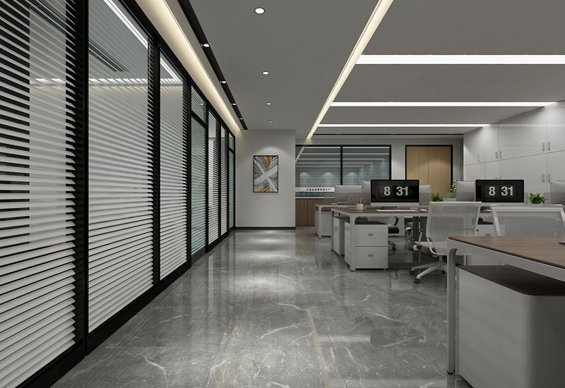 160平米郑州办公室设计装修效果图