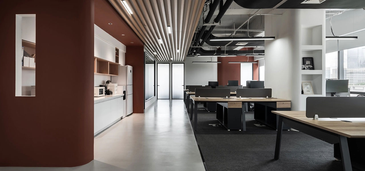 245平米郑州办公室装修实景案例图