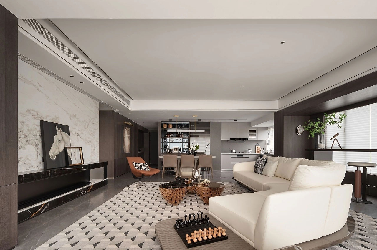 144平米美盛教育港湾家装设计装修效果图