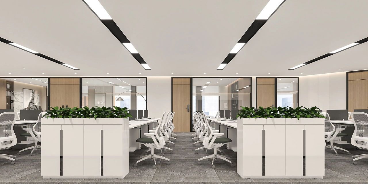 218平米郑州办公室装修设计效果图