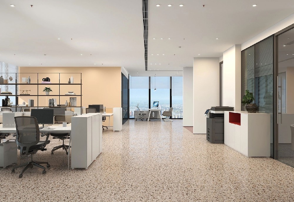 235平米办公室装修设计效果图