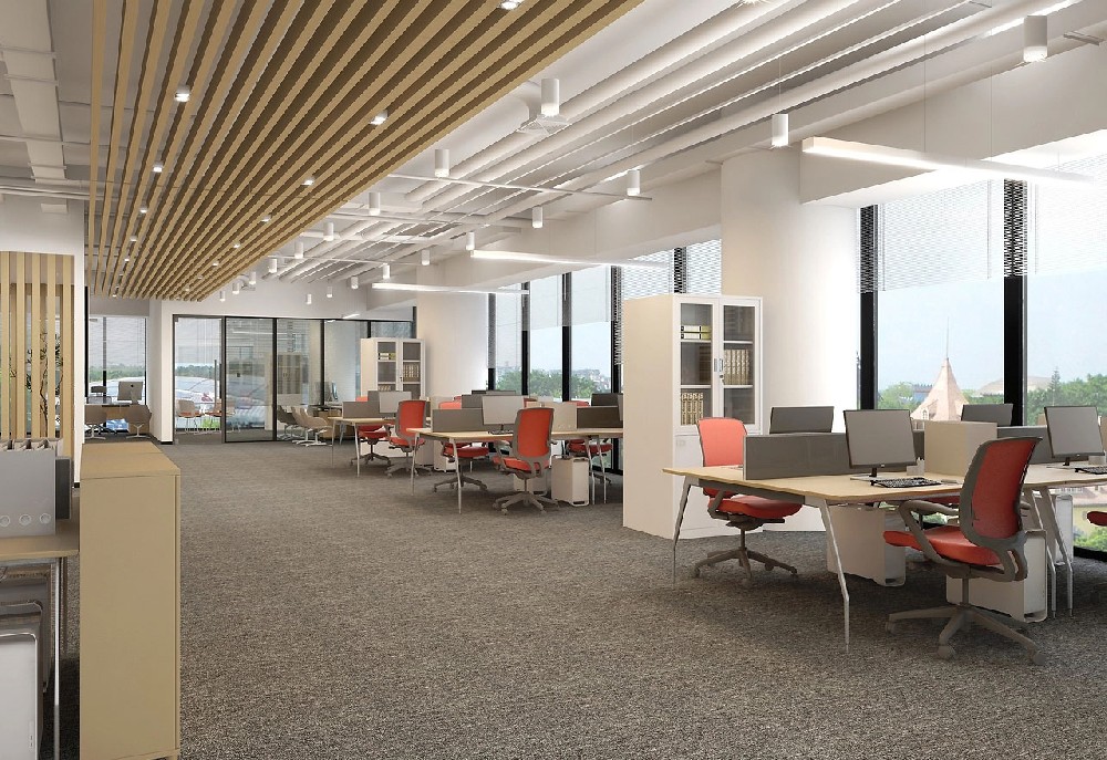 321平米郑州办公室设计效果图