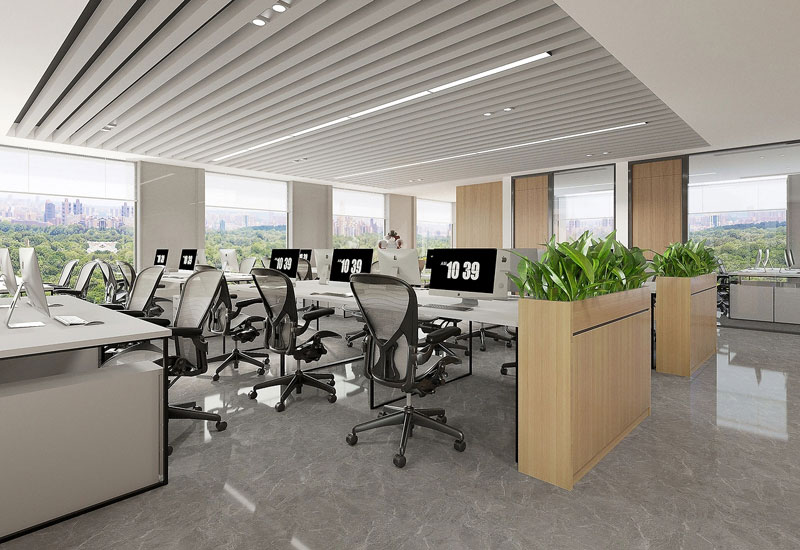500平米郑州办公室装修设计效果图
