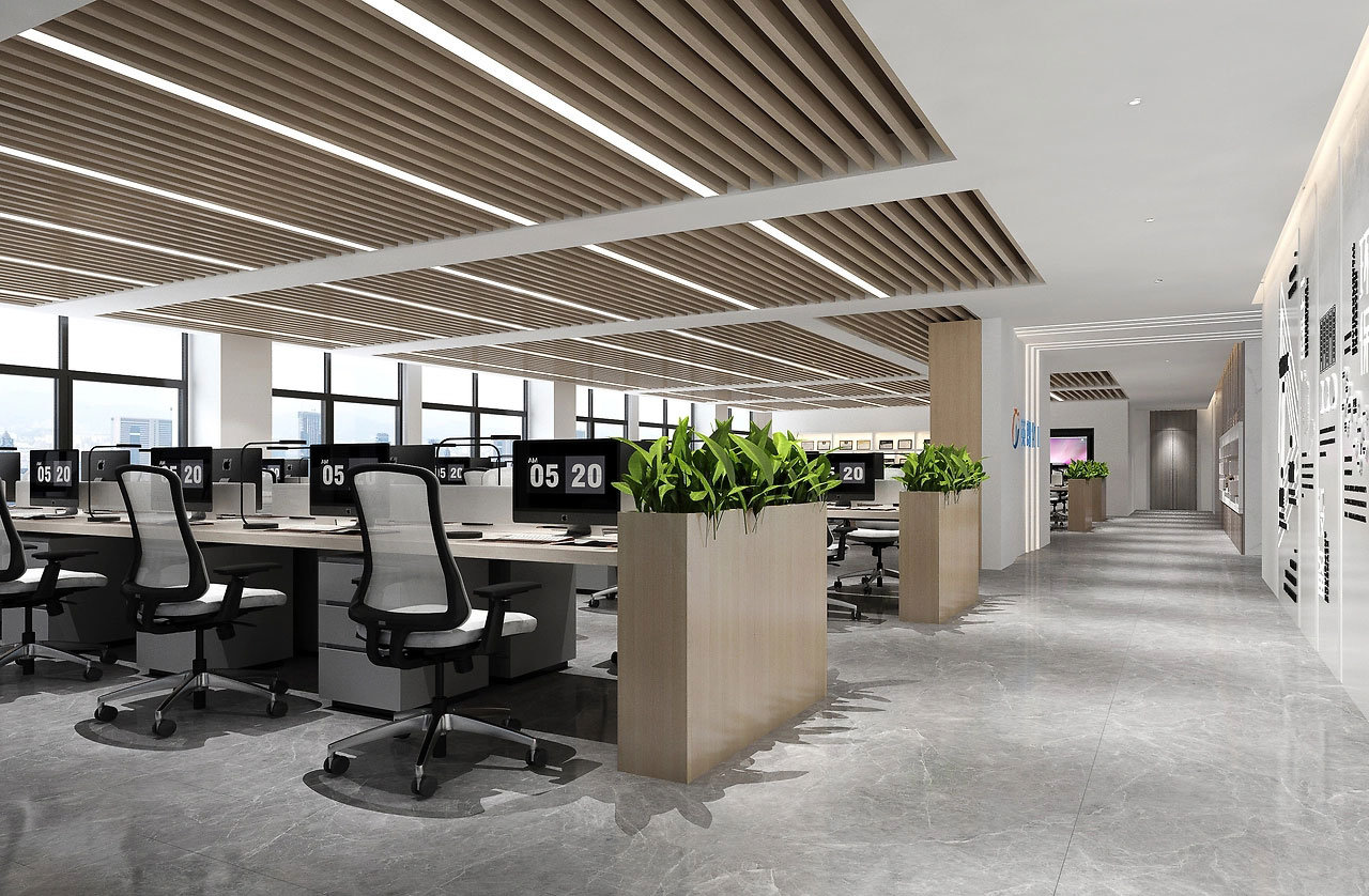 325平米郑州办公室装修效果图