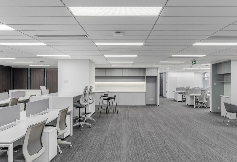 347平米新乡厂房办公室装修设计效果图