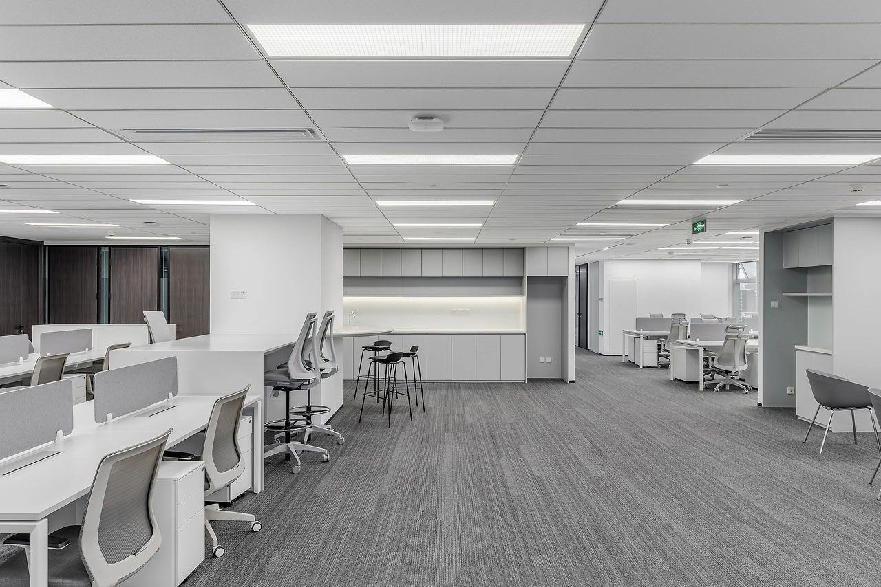 347平米新乡厂房办公室装修设计效果图