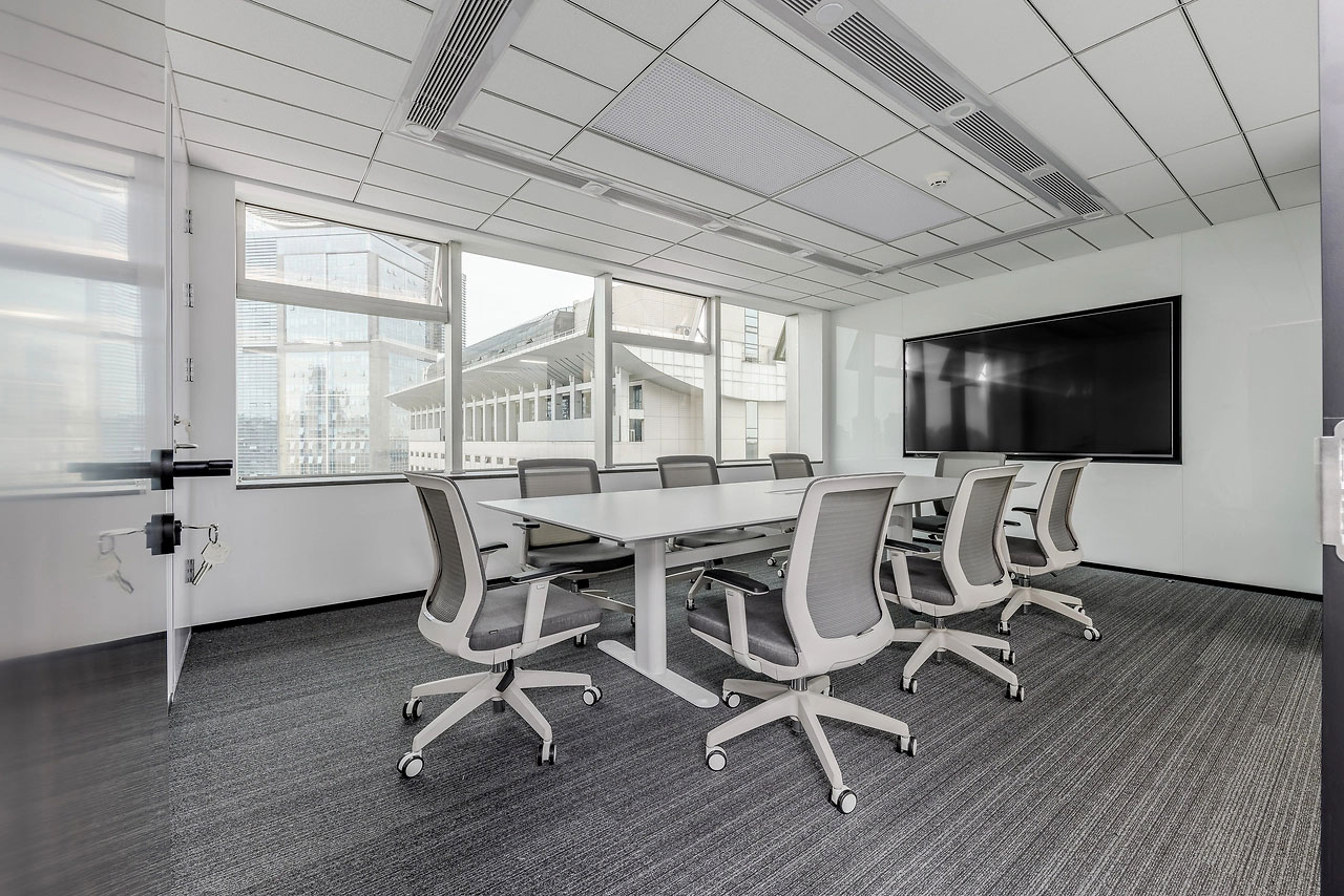 347平米新乡厂房办公室装修设计效果图