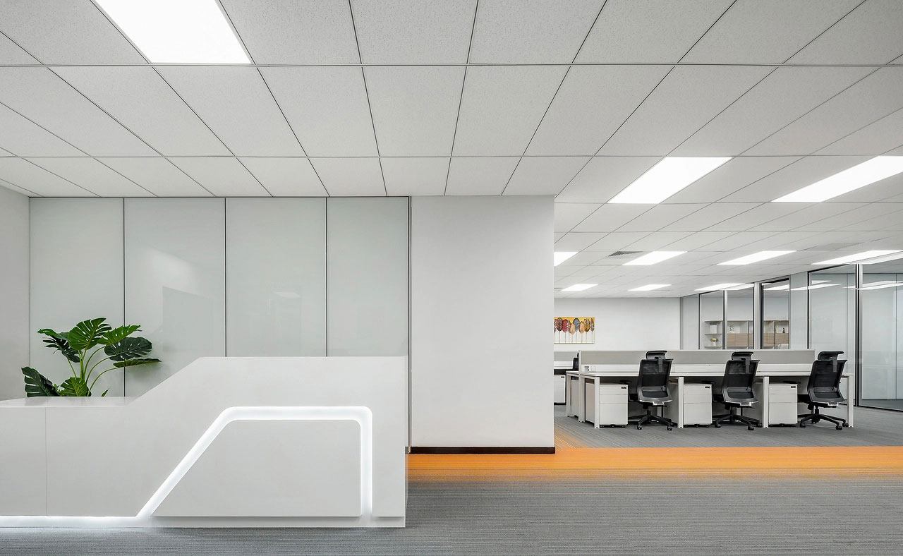 278平米郑州办公室装修施工效果图