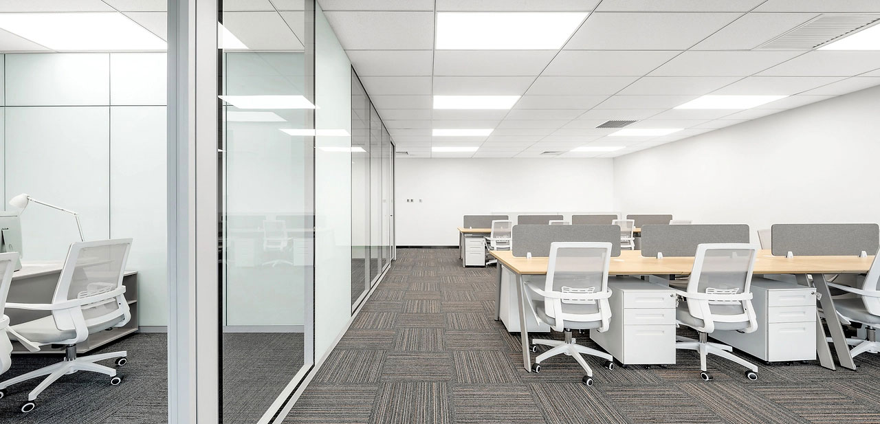 278平米郑州办公室装修施工效果图