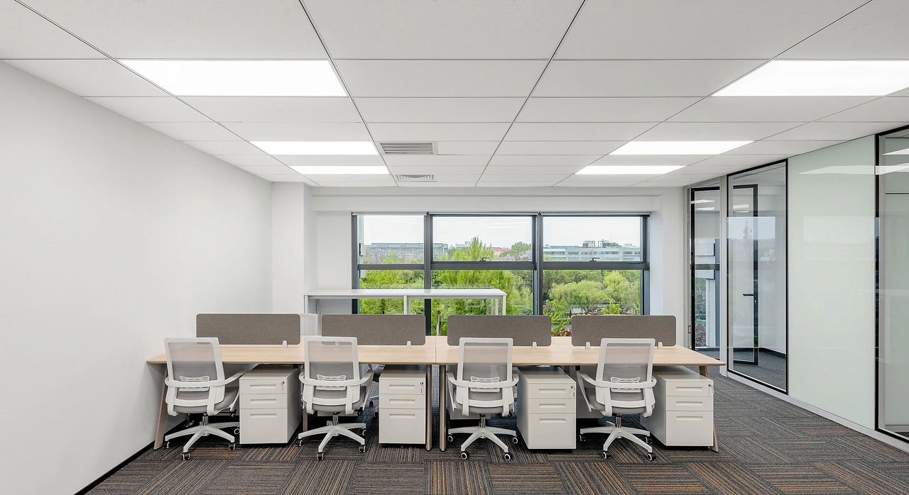 278平米郑州办公室装修施工效果图