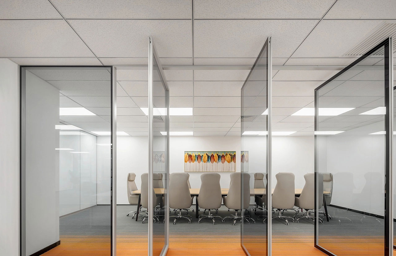 278平米郑州办公室装修施工效果图