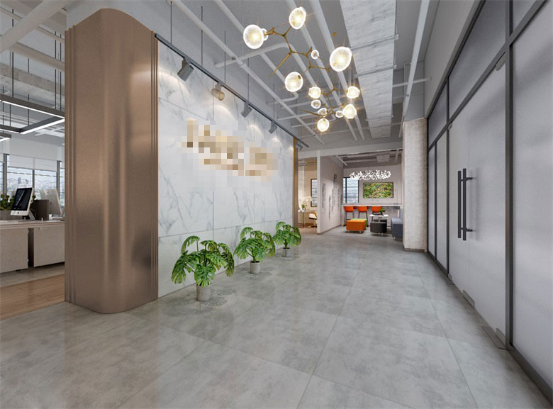216平米郑州办公室设计装修效果图