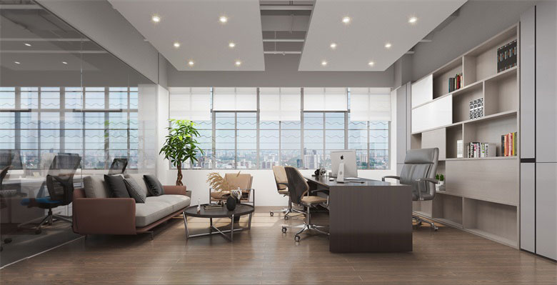 216平米郑州办公室设计装修效果图