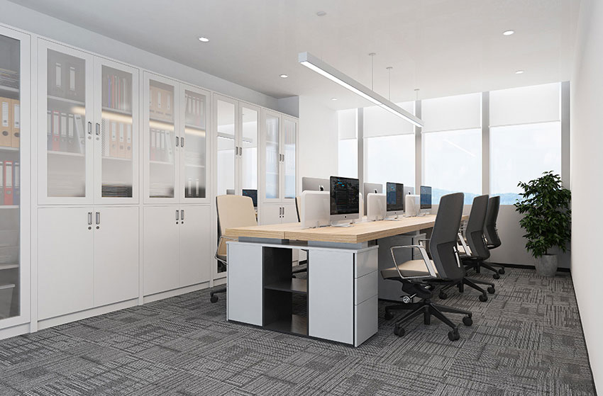 375平米郑州办公室装修设计效果图