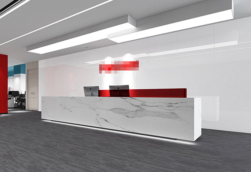 215平米郑州办公室装修设计效果图