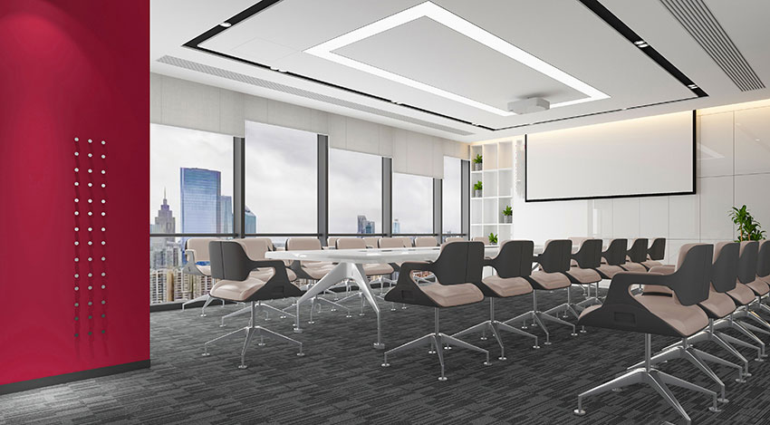 215平米郑州办公室装修设计效果图