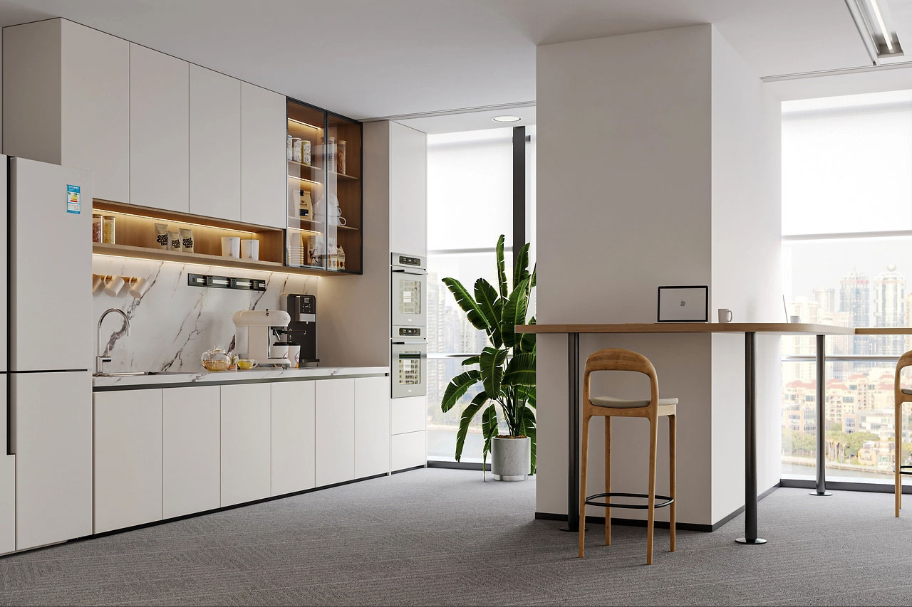 180平米办公室设计装修效果图