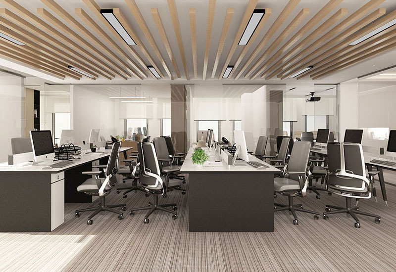 150平米郑州办公室装修设计效果图