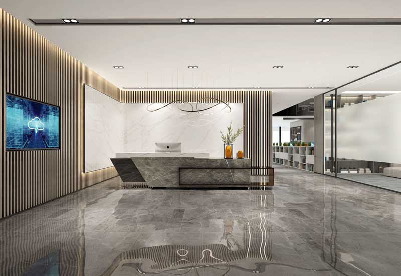 465平米科技公司办公室装修效果图