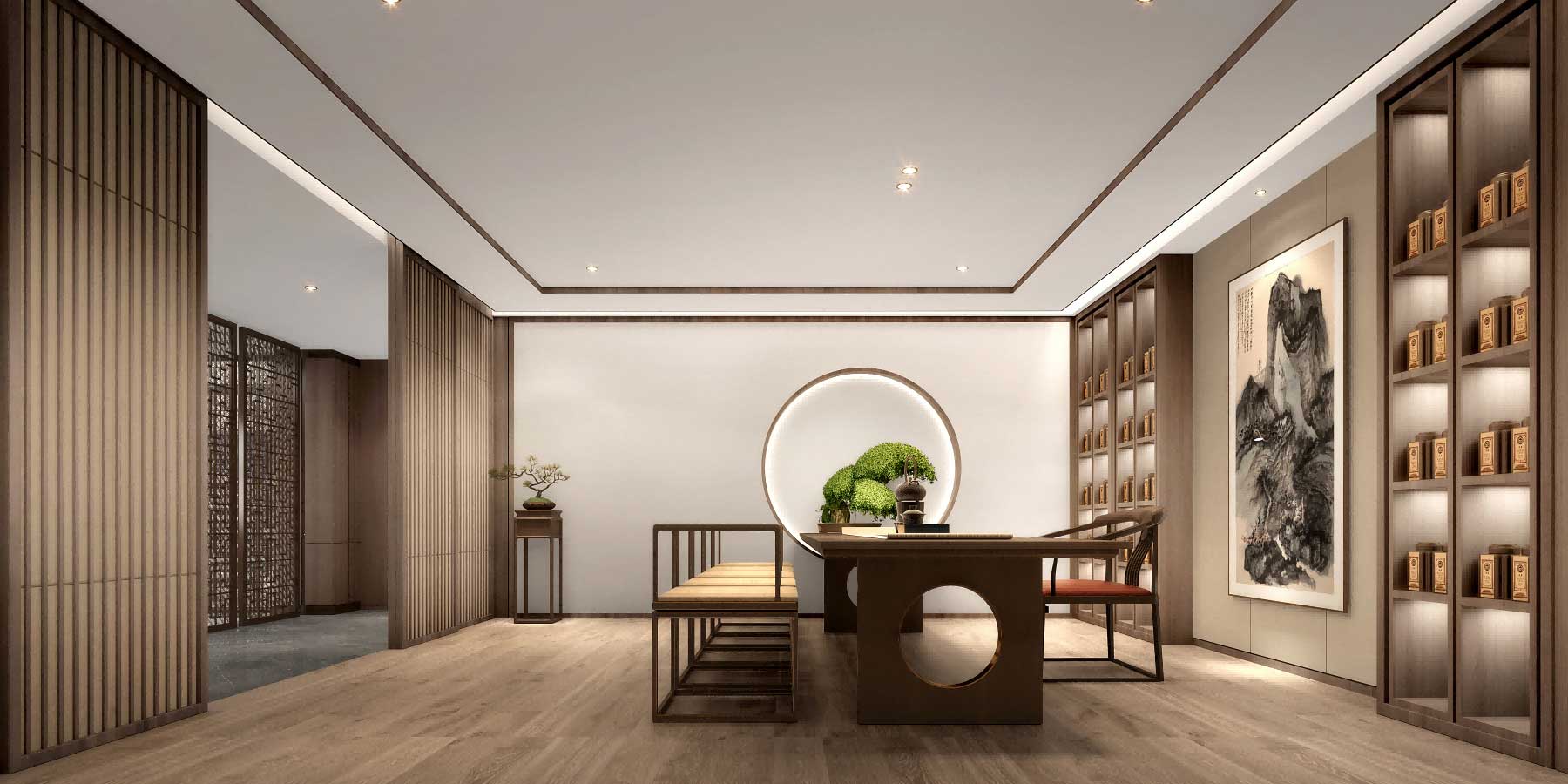 800㎡郑州办公室装修设计效果图