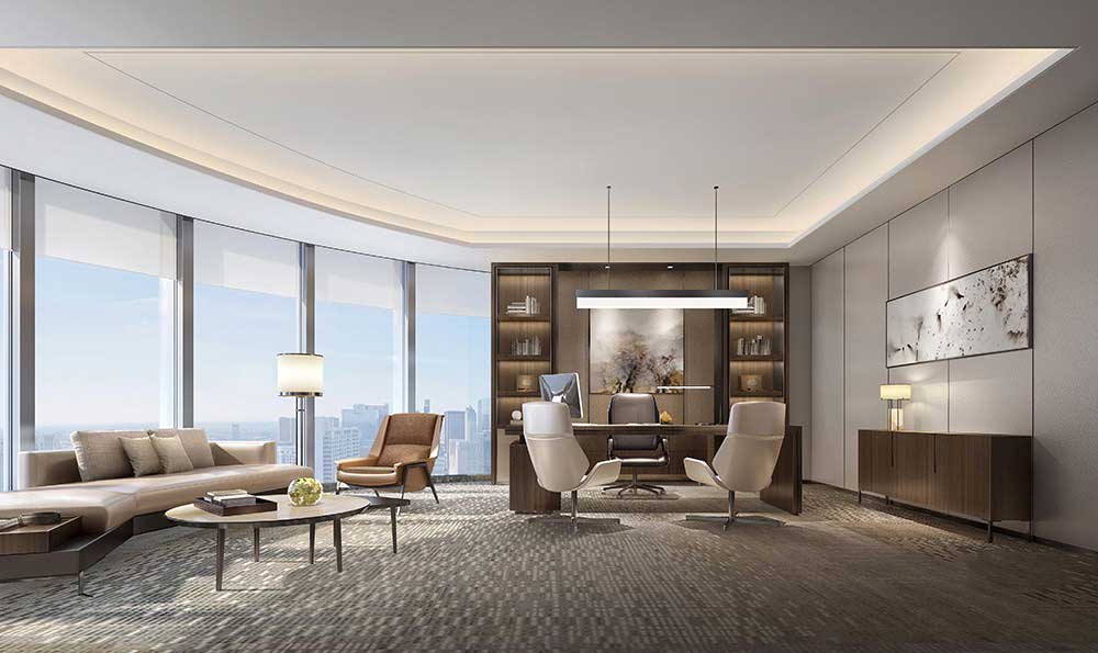 960平米郑州办公室装修设计效果图