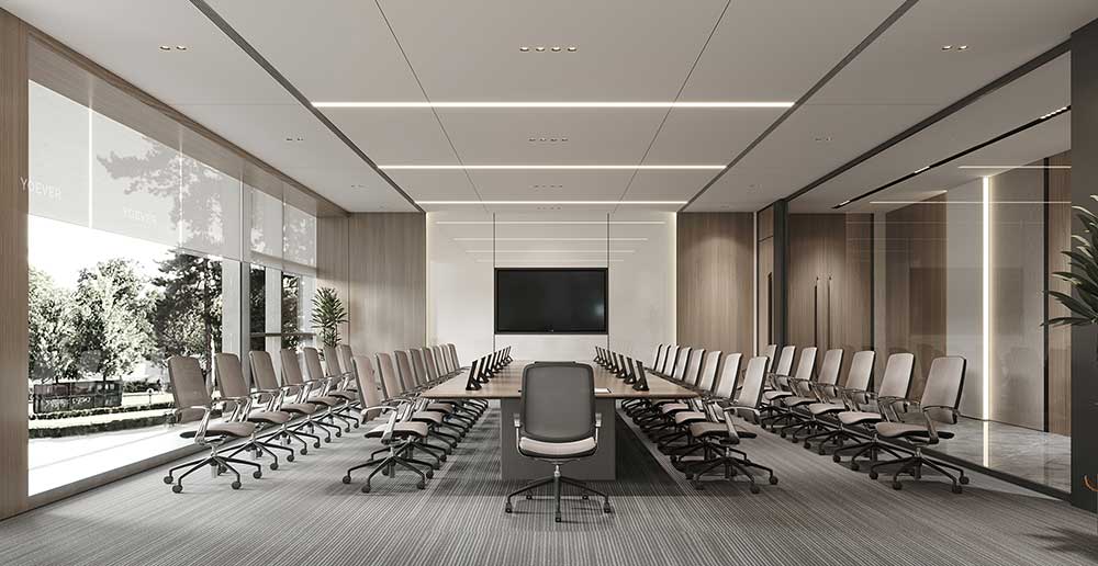 475平米郑州企业办公室设计效果图
