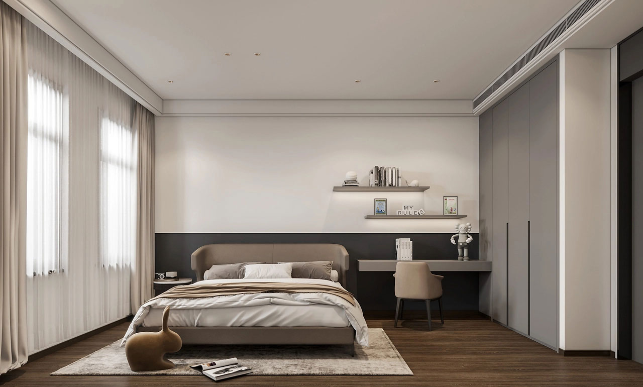 320平米郑州别墅装修设计效果图