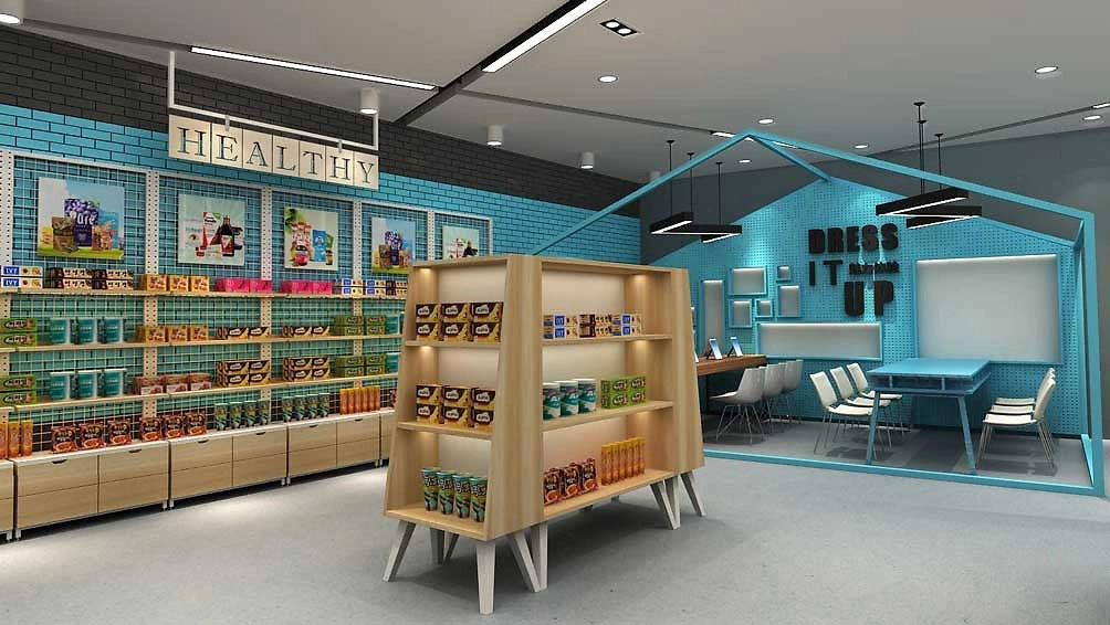 200平米全球优品便利店装修设计效果图